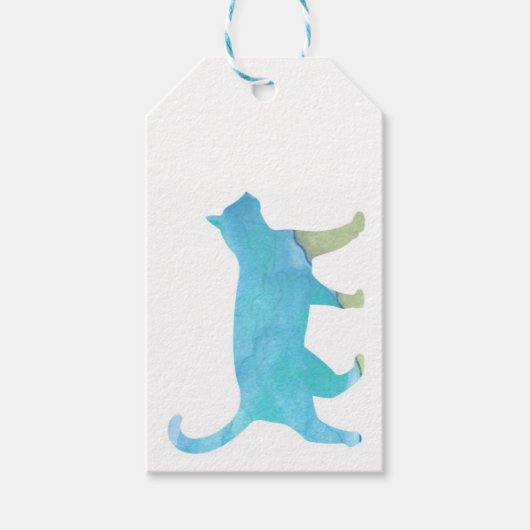 Cat Walk Cadeaulabel (Voorkant)