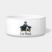 CAT WALK – Chic Cats Collection Voerbakje (Voorkant)