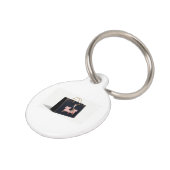 CAT WALK – Fashionable Felines Huisdierpenning (Zijkant)