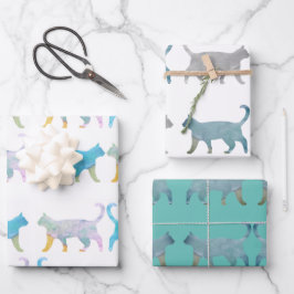 Cat Walk Inpakpapier Vel