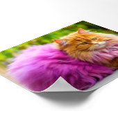 Cat Wall Art for Cat Lovers Poster (Hoek)