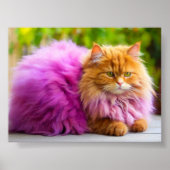 Cat Wall Art for Cat Lovers Poster (Voorkant)