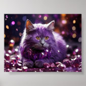 Cat Wall Art voor kattenliefhebbers Poster (Voorkant)