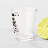 Cat Warrior Beachvolleybal Fantasy Shot Glas (Rechts)