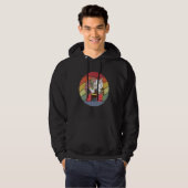 Cat Warrior Samurai Hoodie (Voorkant volledig)