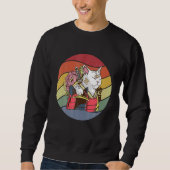 Cat Warrior Samurai Trui (Voorkant)