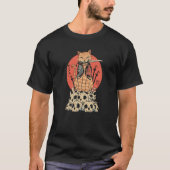Cat Warrior Skulls T-shirt (Voorkant)