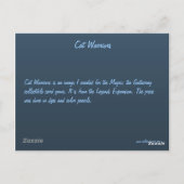 Cat Warriors Briefkaart (Achterkant)