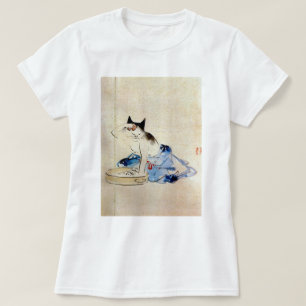 Cat was haar lichaam, Utagawa Hiroshige T-shirt
