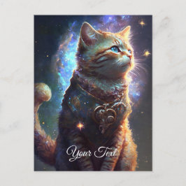 Cat Watcher. Briefkaart