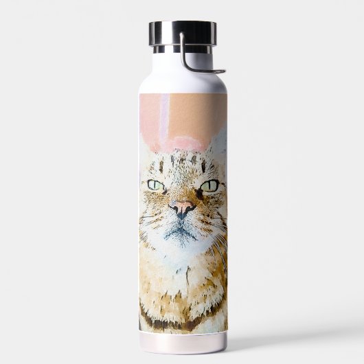 Cat Water Bottle – Stay Hydrated with Feline Charm Waterfles (Links)