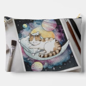 Cat Waterverf Accessoirezak Reiszak Etui (Achterkant)