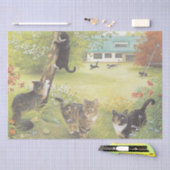 CAT-WEEFSELPAPIER TISSUEPAPIER (Craft)