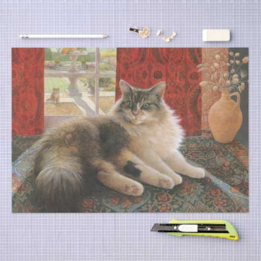 CAT-WEEFSELPAPIER TISSUEPAPIER (Craft)