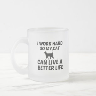 CAT-WERK BETER LEVEN MATGLAS KOFFIEMOK