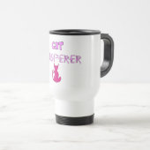 Cat Whisperer Cat Lover Gifts Reisbeker (Voorkant rechts)