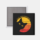 Cat Whisperer - Grappige Sarcastische Kat Kitten P Magneet (Voorkant / Achterkant)