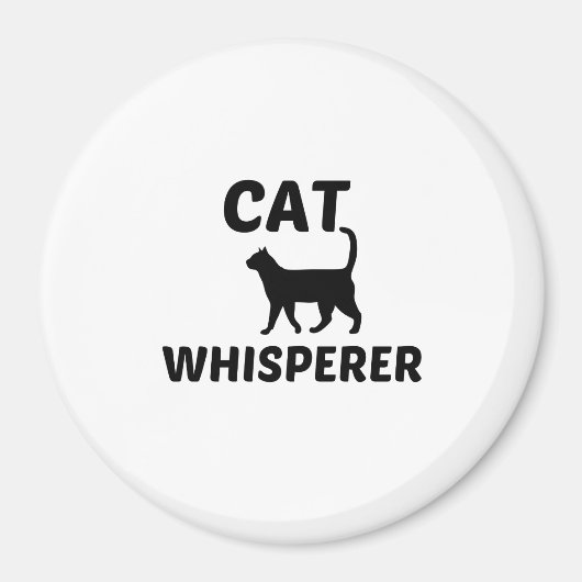 CAT WHISPERER MAGNEET (Voorkant)
