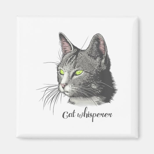 Cat Whisperer Magneet (Voorkant)