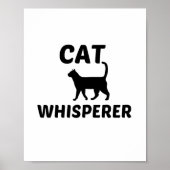 CAT WHISPERER POSTER (Voorkant)