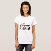 Cat Whisperer T-shirt (Voorkant volledig)