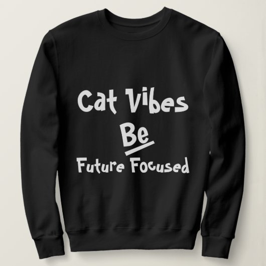 Cat Winter Herfst Retro Grappig Gepersonaliseerd Z Trui (Design voorkant)