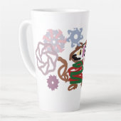 Cat winter  latte mok (Linkerhoek)