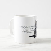 Cat Wisdom - en vriendschap Koffiemok (Voorkant links)