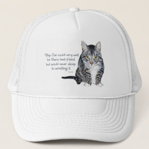 Cat Wisdom - en vriendschap Trucker Pet
