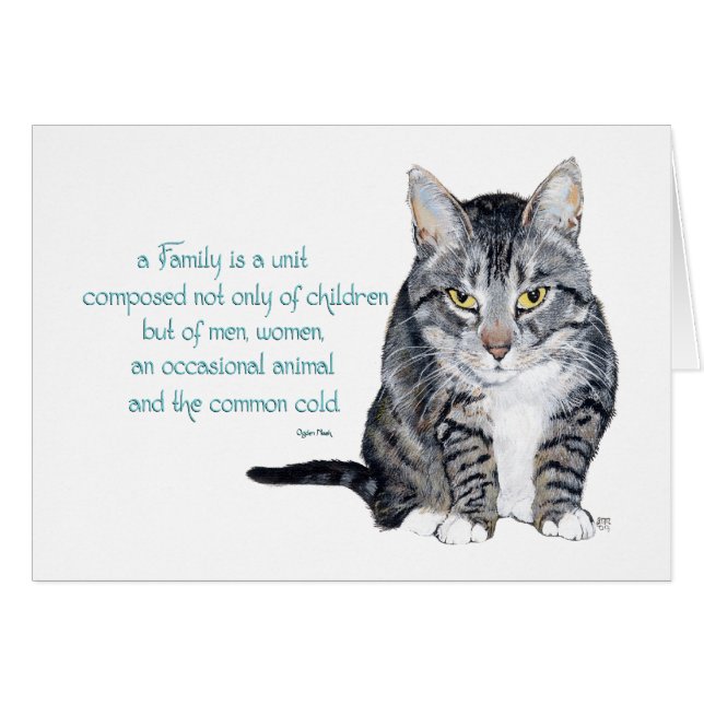 Cat Wisdom - Family Dynamics (Voorkant Horizontaal)