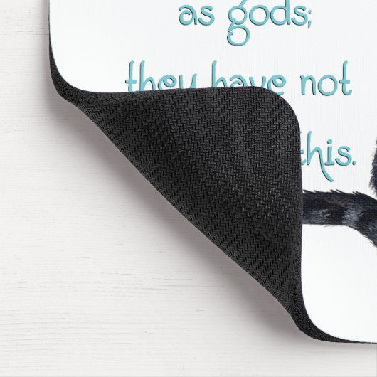 Cat Wisdom - in de oudheid waren Katten Muismat (Hoek)