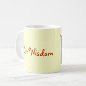 Cat Wisdom Koffiemok (Voorkant links)