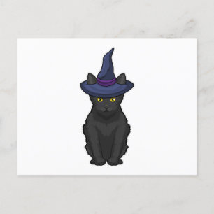Cat Witch Briefkaart