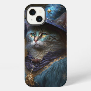 Cat Witch Fantasy Art iPhone 13 Hoesje