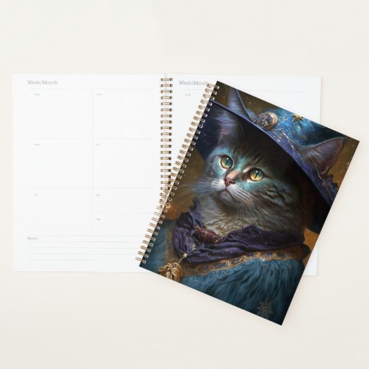 Cat Witch Fantasy Art Planner (Display)