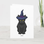 Cat Witch Kaart (Achterkant)