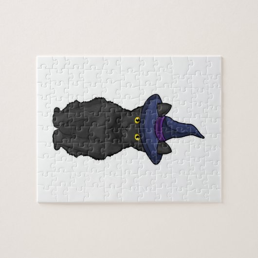 Cat Witch Legpuzzel (Horizontaal)