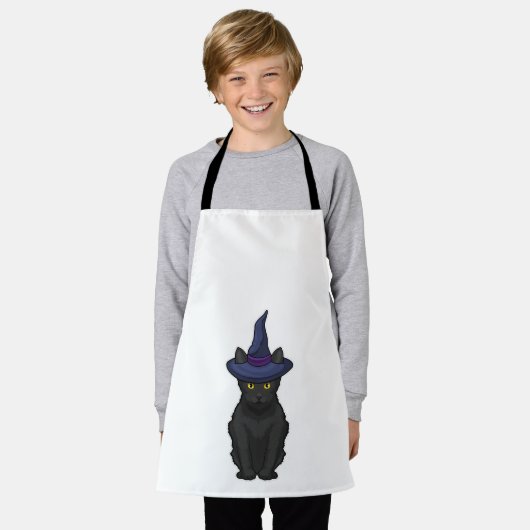 Cat Witch Schort (Gedragen)