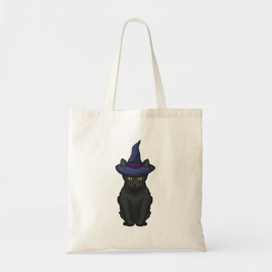 Cat Witch Tote Bag (Voorkant)