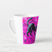 cat with a Ball Latte Mok (Linkerhoek)