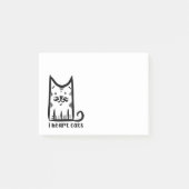 Cat with a Stylish Moustache, i heart cats Post-it® Notes (Voorkant)