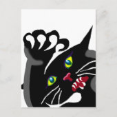 Cat with attitude briefkaart (Voorkant)
