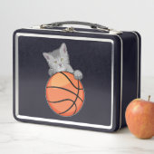 Cat with Basketball (In situ)