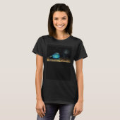 Cat with Fish Aquarium in a Light Bulb and Snail T-shirt (Voorkant volledig)