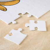 Cat with Ramen Bowl Legpuzzel (Zijkant)