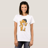Cat with Ramen Bowl T-shirt (Voorkant volledig)