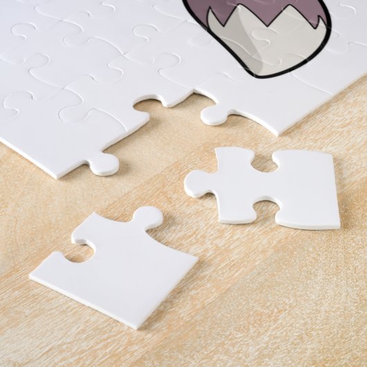 Cat with Roller skates Legpuzzel (Zijkant)