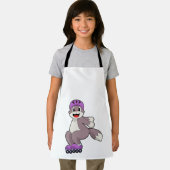 Cat with Roller skates Schort (Insitu)