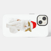 Cat with Santa's Hat Case-Mate iPhone Case Hoesje (Achterkant horizontaal)