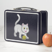 Cat with Wool yarn ball (In situ)